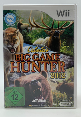 Cabela's Big Game Hunter 2012 I Nintendo Wii I Game I OVP I Wii