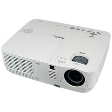 NEC NP-V260 2600-Lumen Projector   Tested   800 Lamp Hours   No Remote/Cables