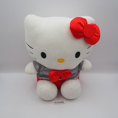 D2506B Hello Kitty  Sanrio Puroland 2012 Plush 8'' Stuffed Toy Doll Japan