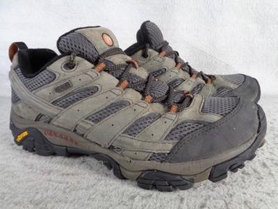 Merrell Moab 2 Waterproof Trail Hiking Shoes Mens US 10 J06029 Gray Leather