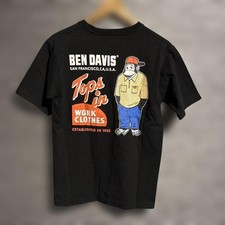 Ben Davis Big Print T-shirt M size Japan