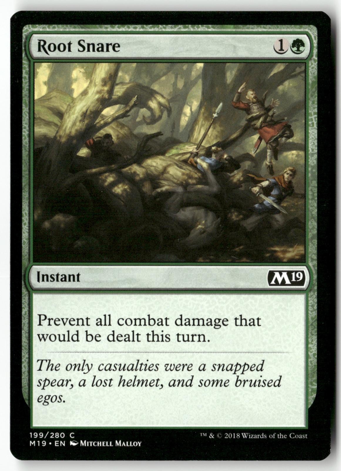 Root Snare 199 Magic: The Gathering Core Set 2019 2018
