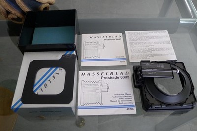 Hasselblad Pro Shade 6093 W/ B60 Lens Adapter BOXED 250 Mask