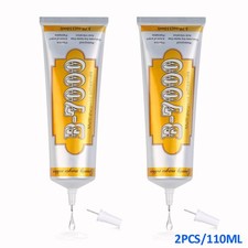 2x 110ml B7000 Glue Needle Phone Point Drill Cell Phone Screen Repair Glue