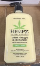 Hempz Sweet Pineapple and Honey Melon Herbal Body Moisturizer Lotion 17 fl oz