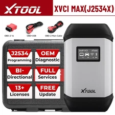 XTOOL XVCI MAX Pass-Thru J2534 Coding Programming Diagnostic Tool Code Reader