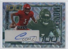 2023 Leaf Metal So Money! Silver Kaleidoscope 5/5 Malik Cunningham Auto 8wm