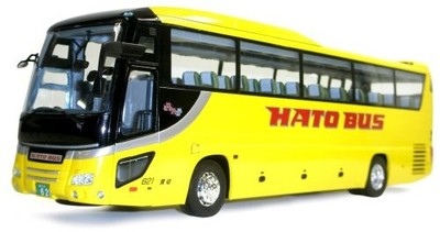 Fujimi model 1/32 Hino Selega Super Haidekka Hato bus specification