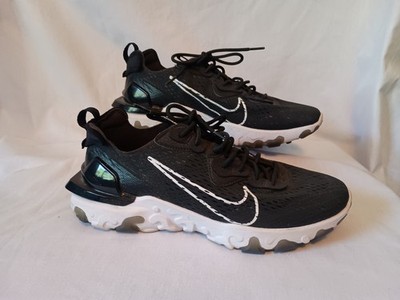 Nike React Vision Black/ White Cd4373-006 Men s Size 10.5