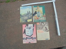 4 Prospekte Miele K&uuml;che Haushalt   50er Jahre **