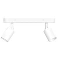 Awora Deckenlampe 2 Flammig Schwenkbar Mit 2X E27 Fassung Spot Aufbaustrahler