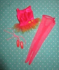 Vintage Barbie 1970 Prima Ballerina 1787 COMPLETE Hot Pink Ballet Shoes TNT MOD