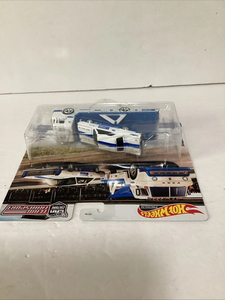 Hot Wheels, Team Transport, 65 Ford Galaxie y Ford C-800., , , escala 1/64  Foto 4 de 4