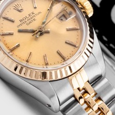 Rolex Lady-Datejust 26 6917, Steel & Gold, Champagne Dial, Jubilee Bracelet, ... 8