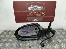 Audi A6 C7 4G MK4 2011-2017 N/S PASSENGER SIDE LEFT BLACK ELECTRIC WING MIRROR