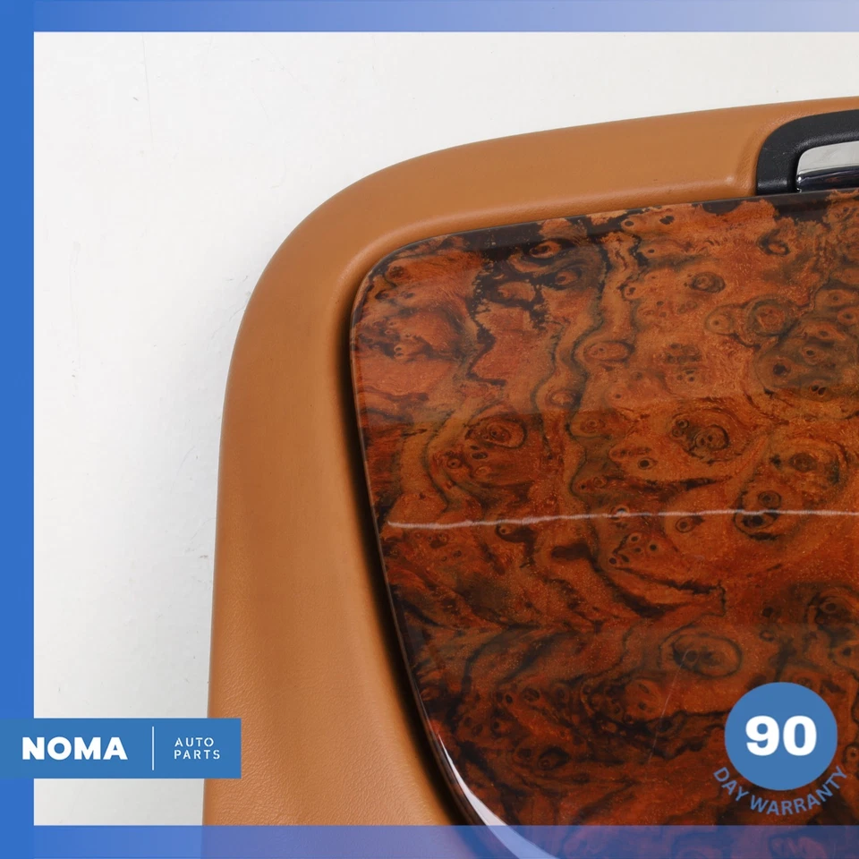 10-13 Jaguar X351 XJL Front Left or Right Seat Back Panel Cover w/ Table OEM - Image 3 of 4