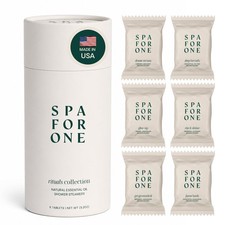 Spa For One Shower Steamers Aromatherapy 6 Pack Made in 6 Count Pack of 1