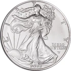 2022 American Silver Eagle 1oz Coins Tube (20) BU .999 Sealed Roll