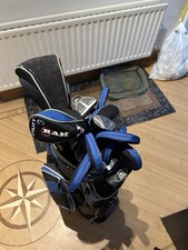 RAM 11pc RH Golf Club Set graphite. longridge golf bag comes with umbrella