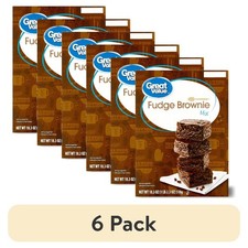 Fudge Brownie Mix 18.3 oz Box Baking Dessert Premium Chocolate Flavor