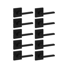 Kwikset Casey Interior Privacy Door Handle with Lock 10 Pack, Door Lever for ...