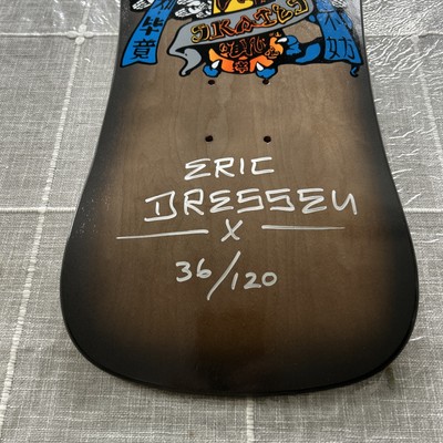 DOGTOWN SKATEBOARD ERIC DRESSEN Signedl SUICIDAL LIMITED Deck ALVA
