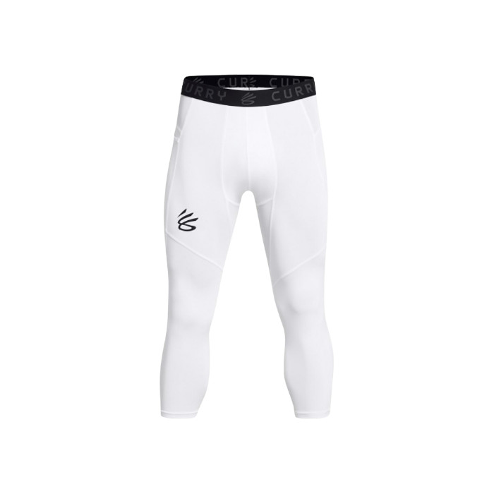Under Armour Curry Brand 3/4 Leggings White