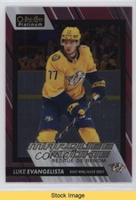2023-24 O-Pee-Chee Platinum Marquee Rookies Matte Pink Luke Evangelista READ hj3