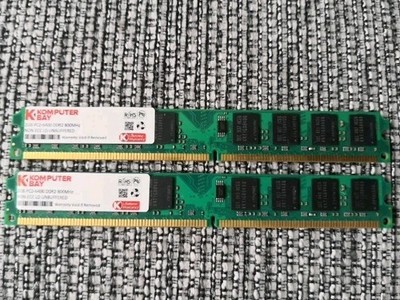Komputer Bay 2x2'4GB PC2-6400'DDR2 800Mhz,NON ECC LD UNBUFFERED, X0001KDM2X