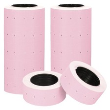 10 Roll 6000Pcs Price Gun Labels for Mx-5500 Price Tag Stickers, Pink