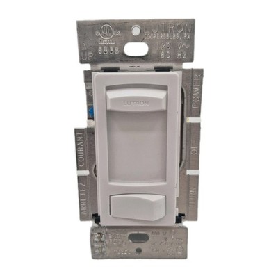 Lutron Skylark Contour CTCL-153P Single Pole Or 3-Way Dimmer Light Switch White