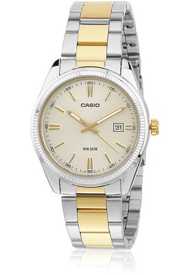 Womens Wristwatch CASIO LTP-1302PSG-7A Steel Bicolored Golden Gold