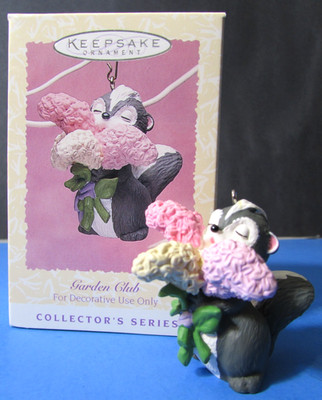 1996 Hallmark Easter Ornament GARDEN CLUB