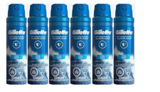 (6PACK)Gillette Dry Spray Antiperspirant and Deodorant for Men Cool Wave 122 g