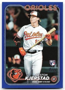 🔥 2024 Topps Update #US86 Heston Kjerstad Royal Blue