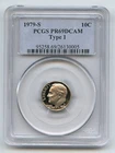 1979-S Roosevelt Dime Proof — photo from another recent sale