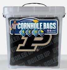 Purdue Boilermakers NCAA Cornhole Bags Set of 4 Official Licensed New