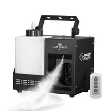 Haze Machine, Continuous Fog Machine with Wireless Remote Timer and DMX, Enha...