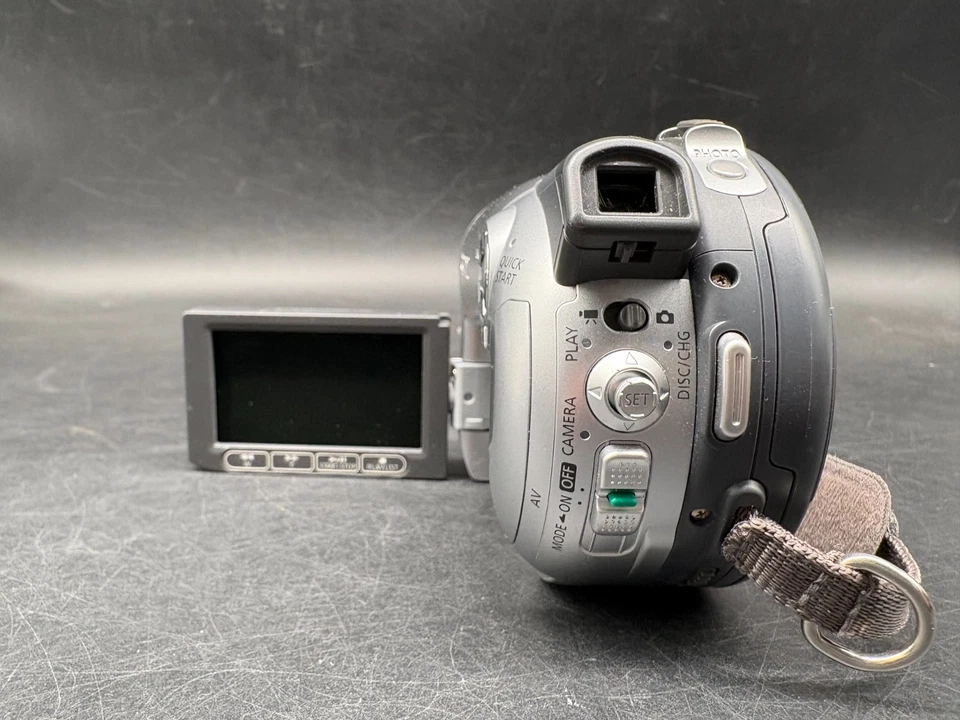 Canon Camcorder DC 211 Mini-DVD Camcorder Silber 35x Zoom Geprüft Vintage - Bild 4 von 4