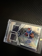 2019 Panini Phoenix - Rps Rookie Auto Dual Damien Harris #RDA-DH Jersey /75 (AU,