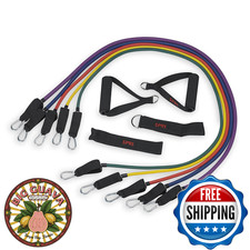 SPRI Resistance Band Kit - Resistance Training Interchangeable Tubes for Full Bo