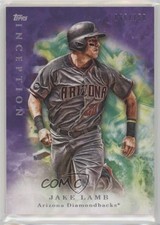 2017 Topps Inception Purple 96/150 Jake Lamb #91 05ds