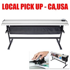 63"/1.6m Manual Wide Large Format Paper Trimmer Cutter w/ Support Stand Pick UP