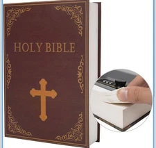 Real Paper Transfer Book Safe Hollow With Secret Hidden Compartment Combination 