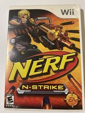 NINTENDO WII NERF N-STRIKE CIB COMPLETE