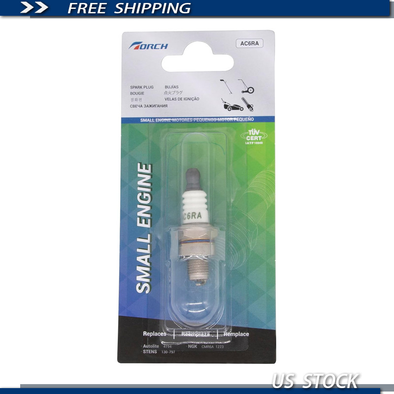 AC6RA Spark Plug NGK CMR6A/1223, Champion 978/RY4C RY4CT10, Autolite 4194