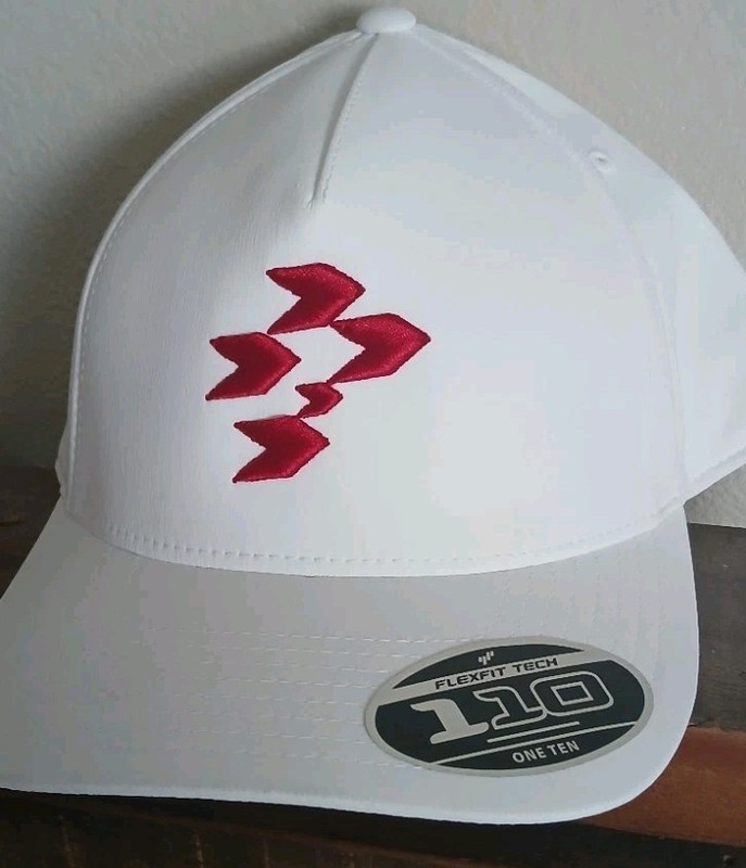 New Ripper White Flexfit Snapback Hat Cap Liv Saudi Golf Club GC Cameron Smith