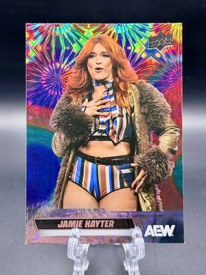 2026 Jamie Hayter Upper Deck AEW Pyro Parallel