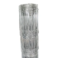 5ft Heavy Zinc Field Fence 328ft Livestock Protection Goat Deer Yard Fence