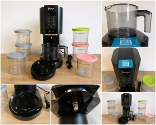 Ninja CREAMi NC300EU Eismaschine 6 Behälter Zubehör | Top Zustand